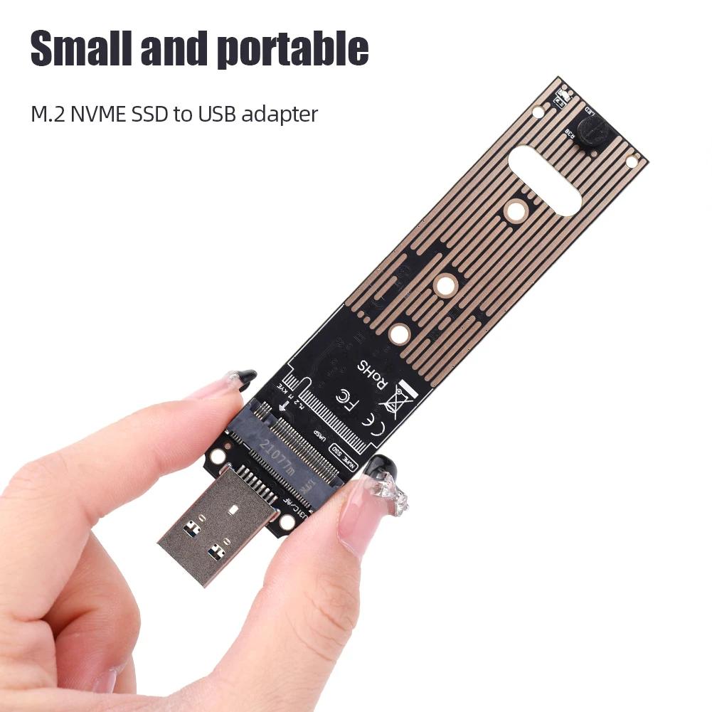 M.2 NVME SSD , USB 3.1 ϵ ũ , 10Gbps, Gen 2 ȯ ī, ÷  ÷, Ｚ  WD   NVME SSD
